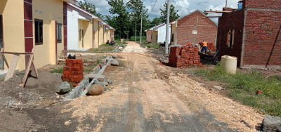 foto posisi tengah perumahan Curug Permai Raya