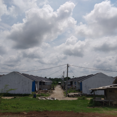 foto posisi tengah perumahan Rajeg Rajawali Residence