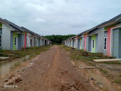 foto posisi tengah perumahan Kurma Village Sekayu