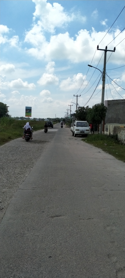 foto posisi tengah perumahan Senopati Estate Cikande