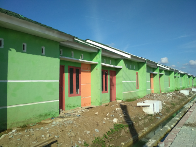 foto posisi tengah perumahan Hekayana Residence