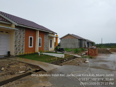 foto posisi tengah perumahan Marryland