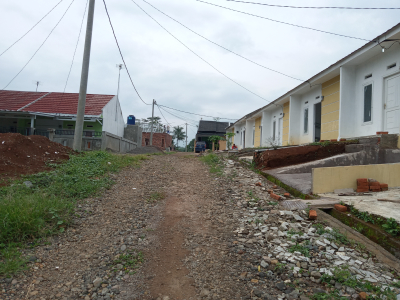 foto posisi tengah perumahan Cluster Pajajaran