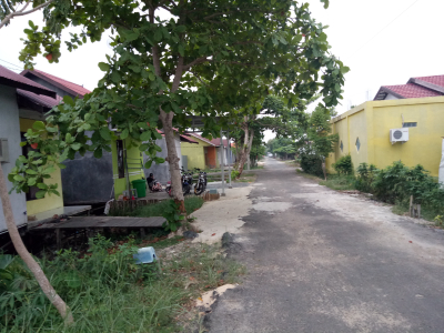 foto posisi tengah perumahan PERUMNAS PULAU TELO REGENCY