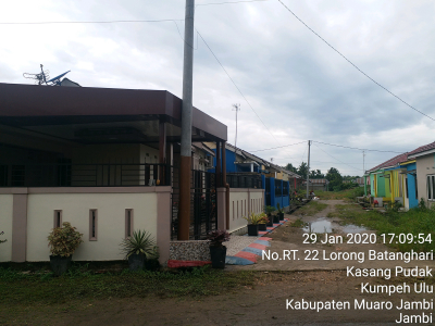 foto posisi tengah perumahan Kaisar Residence