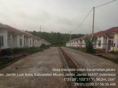 foto posisi tengah perumahan Hamenda grand 3