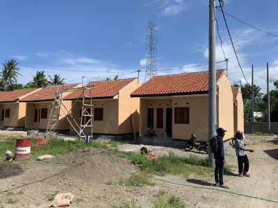 foto posisi tengah perumahan PANORAMA ALAM
