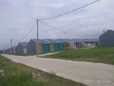 foto posisi tengah perumahan PERMATA MUKTIWARI RESIDENCE
