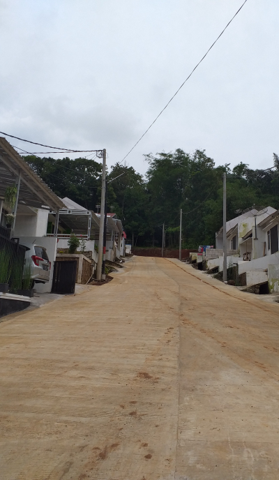 foto posisi tengah perumahan Gunasari Asri Residence
