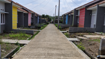 foto posisi tengah perumahan Perumahan Bukit Sakinah