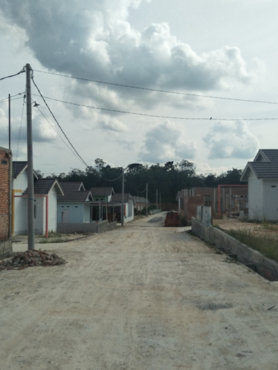 foto posisi tengah perumahan Natural Paradise Regency 