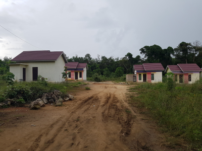 foto posisi tengah perumahan Perumahan Sangkai Permai