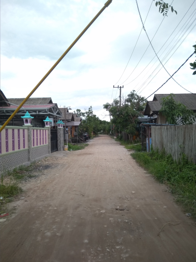 foto posisi tengah perumahan KOMPLEK BERANGAS PERMATA INDAH
