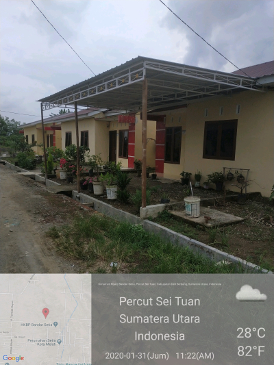 foto posisi tengah perumahan GRIYA NAFISA 5