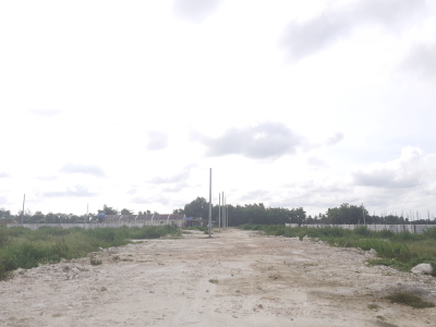 foto posisi tengah perumahan Graha Zainah Regency