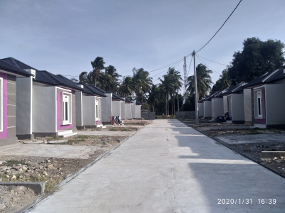 foto posisi tengah perumahan Griya Darussalam