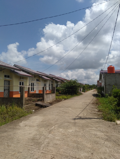 foto posisi tengah perumahan PURI SEJAHTERA 10 (TAHAP 2)