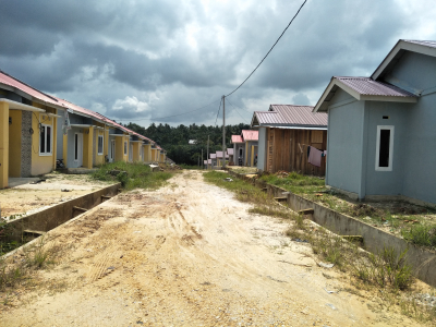 foto gerbang perumahan Griya Rumaisha