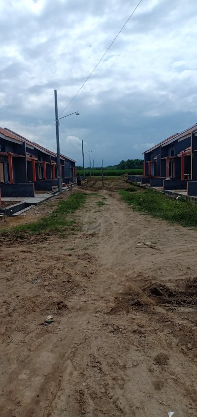 foto posisi tengah perumahan GREEN INDAH MAOSPATI