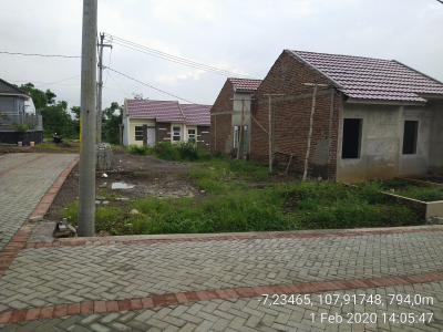foto posisi tengah perumahan REZA ALAM RESIDENCE