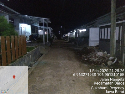 foto posisi tengah perumahan SAPULIDI RESIDENCE