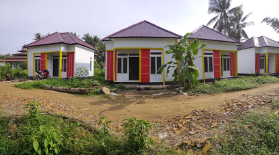 foto posisi tengah perumahan PURNAMA RAYA