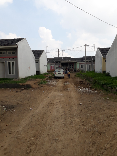 foto posisi tengah perumahan Pancawati Residence