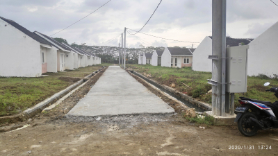 foto posisi tengah perumahan Villa Gading Harapan 3