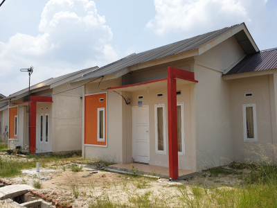 foto posisi tengah perumahan PERUMAHAN AURA GREEN RESIDENCE