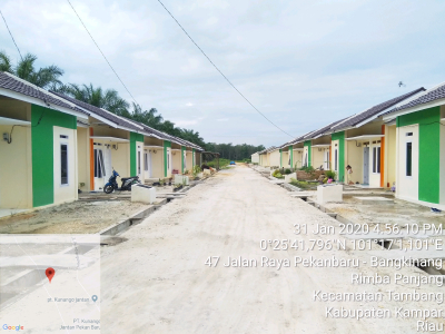 foto posisi tengah perumahan BUMI MALAYA INDAH