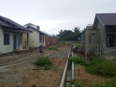 foto posisi tengah perumahan Griya indah lestari