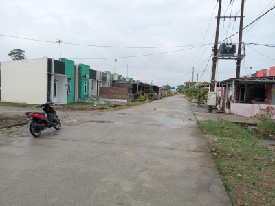 foto posisi tengah perumahan Green city Indrapura