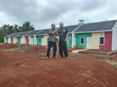 foto posisi tengah perumahan PELANGI D'PUTERAN