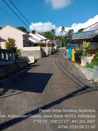 foto posisi tengah perumahan GRIYA SINDANG SEJAHTERA