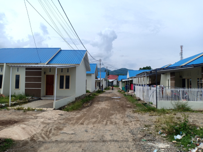 foto posisi tengah perumahan PONDOK MUTIARA PERMANEN