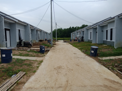 foto posisi tengah perumahan Bhumi sampurna permai