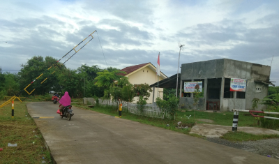 foto posisi tengah perumahan Pesona Gading Cibitung 2