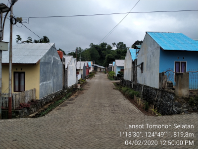 foto posisi tengah perumahan GRIYA BANGUN TOMOHON LESTARI 2