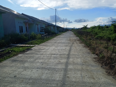 foto posisi tengah perumahan KPR ROLLO GREEN DIAMOND RESIDENCE