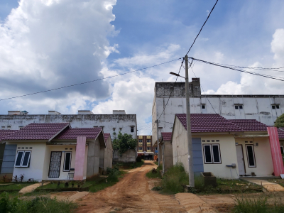 foto posisi tengah perumahan Pelita Regency
