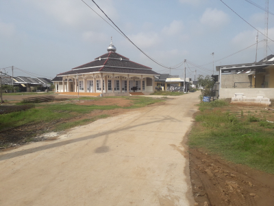 foto posisi tengah perumahan BUMI DERMAYU INDAH