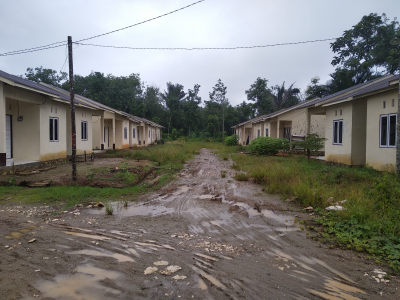 foto posisi tengah perumahan MURAKATA RESIDENCE BARABAI