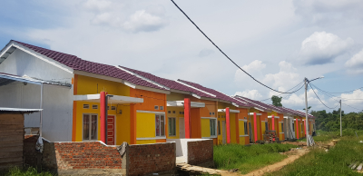 foto posisi tengah perumahan PUTRA RESIDENCE 2