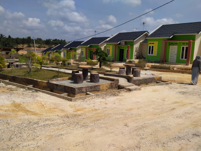 foto posisi tengah perumahan GREEN FAZAR ASRI