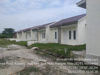 foto posisi tengah perumahan HASANAH RESIDENCE 3