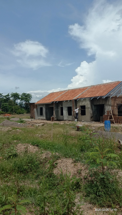 foto posisi tengah perumahan GRAHA MUKTI GADINGAN