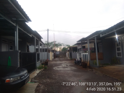 foto posisi tengah perumahan GARUDA MAS RESIDENCE