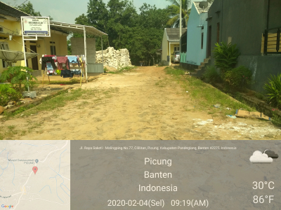 foto posisi tengah perumahan ASTAMA PICUNG