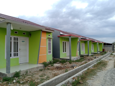 foto posisi tengah perumahan Griya Exotic Residence III