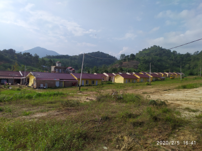foto posisi tengah perumahan Bukit Palano Residence